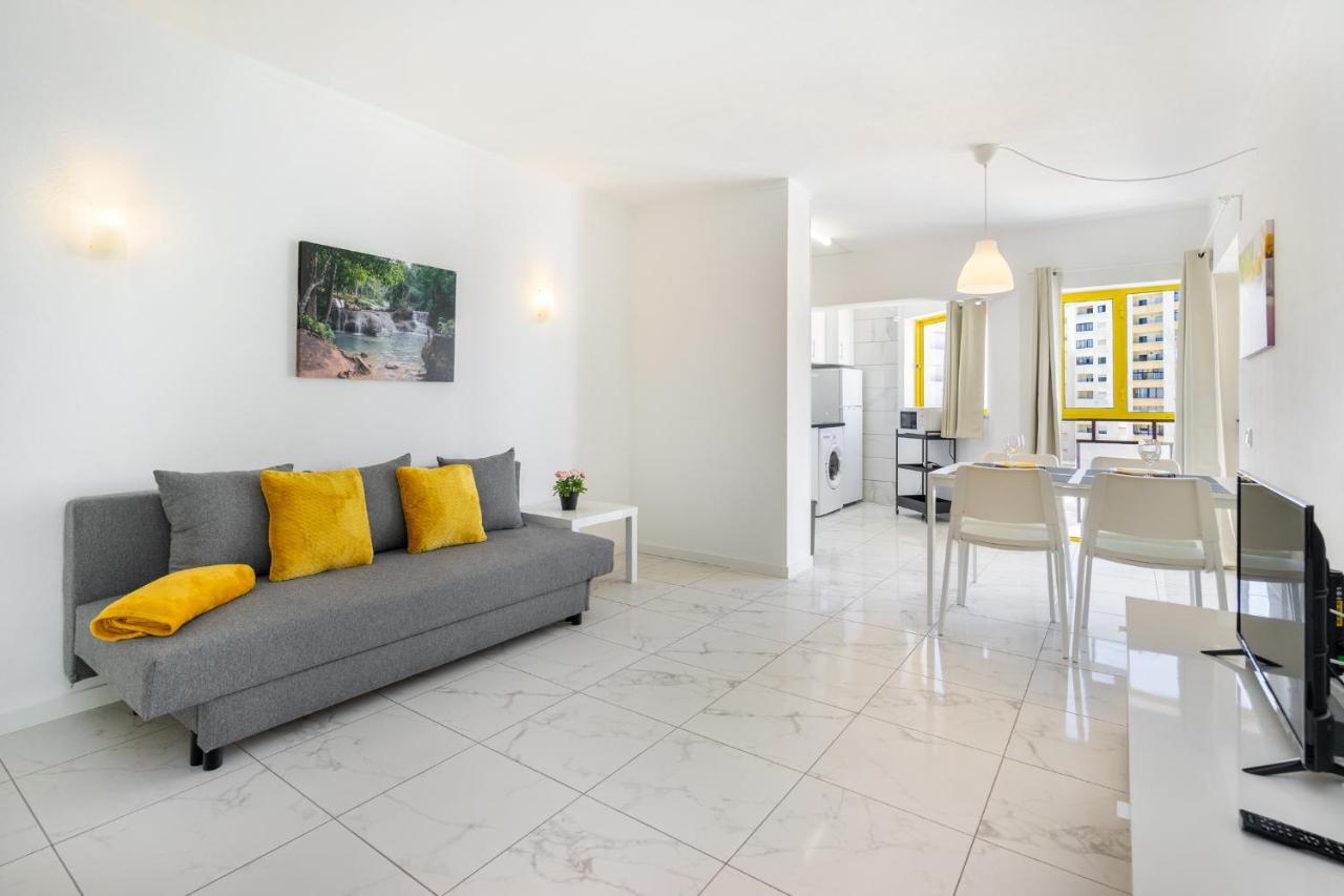 Praia Da Rocha, Clube Praia Da Rocha, Bloco I, Wifi Gratuito, Ar Condicionado, By Ig Portimao Luaran gambar